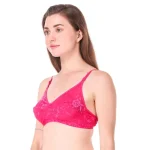 Shop our women's padded bra in vibrant hot pink. Wire-free, lightweight, and designed for all-day comfort. Perfect for everyday wear!